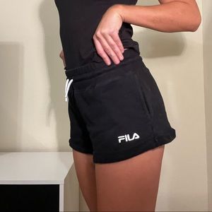 FILA thick sweat short- Like New